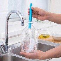 Japan Import Long Handle Cup Brush To Stain Decontamination Flex Bottle Brush No Dead Angle Kitchen Water Cup Kettle Cleaning Brush