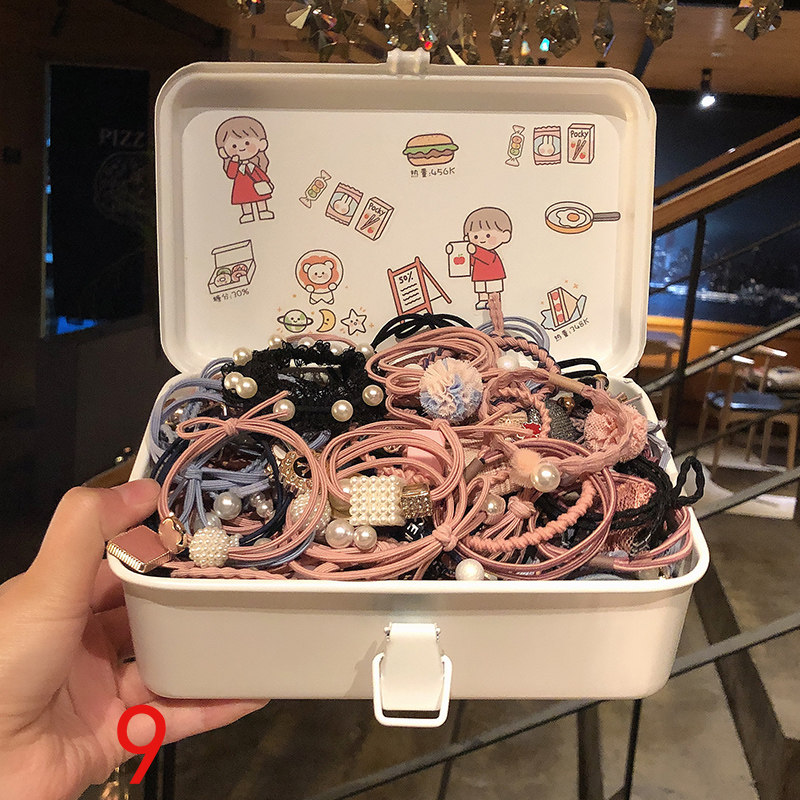 Elephant leather elastic strong rubber fascia hair durable new children oak rubber band hair rope leather headgear