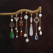 Peach Wood Hairpin Pendant Accessories Hairpin Pendant Streaming Supeo Wood Hair Hairpin Pendant Accessories Hairpin Pendant accessories Pendant Hanging Accessories