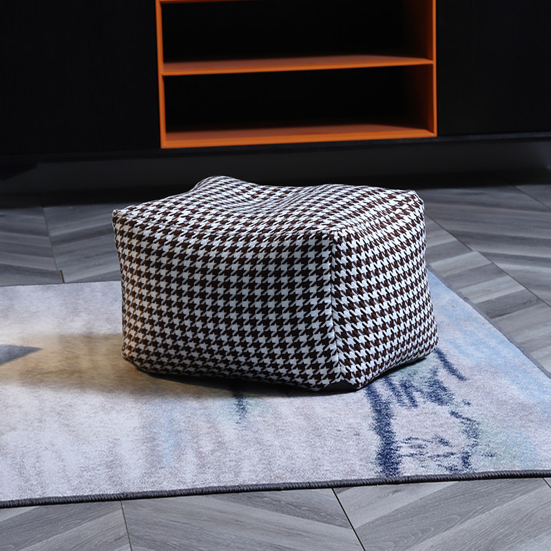 Nordic lazy sofa foot designer entrance creative change shoe stool small stool household footstool in the net red