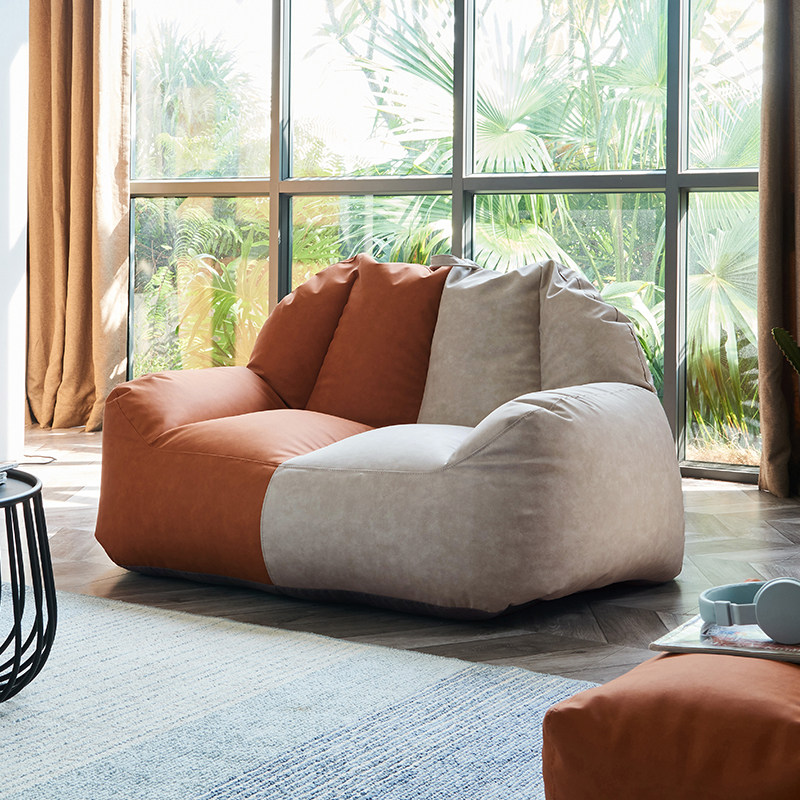 Splicing Double Sloth sofa Anti-scraping small household type Bean Bag Sofa Creative Tatami Waterproof Deck Chair Small Sofa