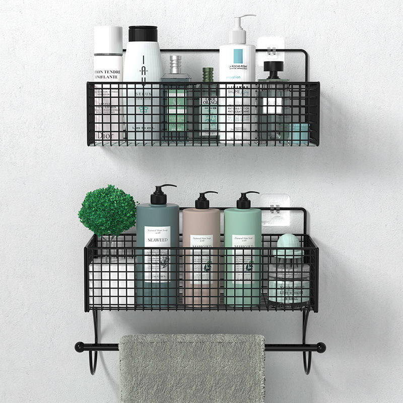 No Marks Perforated Dorm Room Hanging Wall Hung Wall Shelve Dining Room Bed Fashion Wall-mounted Student Makeup Desk Kitchen side