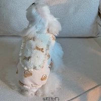 Розовый Помело белый каштановый медведь Fe1