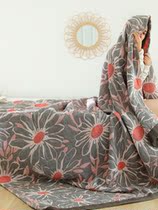 Five-layer gauze towel quilt Double adult summer blanket Lunch break blanket Air conditioning quilt breathable and comfortable blanket