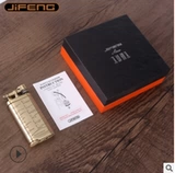 Муссонная фигурная фигурная борьба с борьбы с газом зажигалка с дымом с дымом, качающей палочкой, многофункциональной более легкой JF003