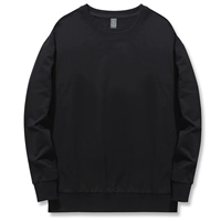 Чистый хлопковый черный (тонкая модель)