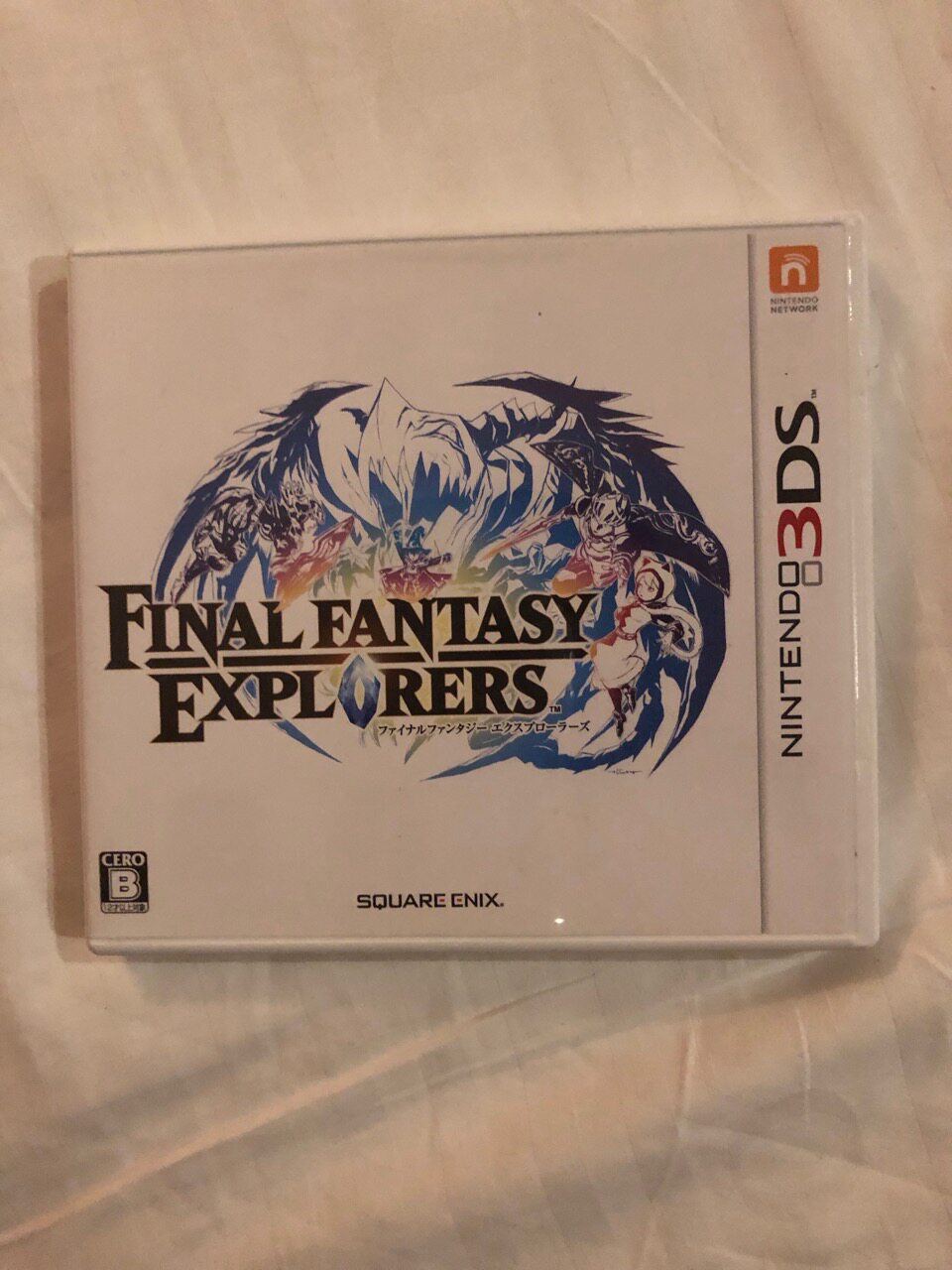 3DS genuine game R Edition 11 Area Sun Moon Space Fighter Explorers FF EXPLORERS