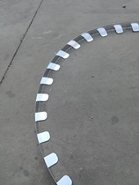 Light steel keel gypsum board module ceiling keel 40*40L type garden arc angle bone edge bone light groove bone 28 pay bone