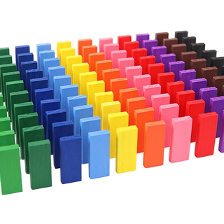 120 piece power-driven dominoes for boys and girls