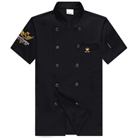 Черный, короткий рукав