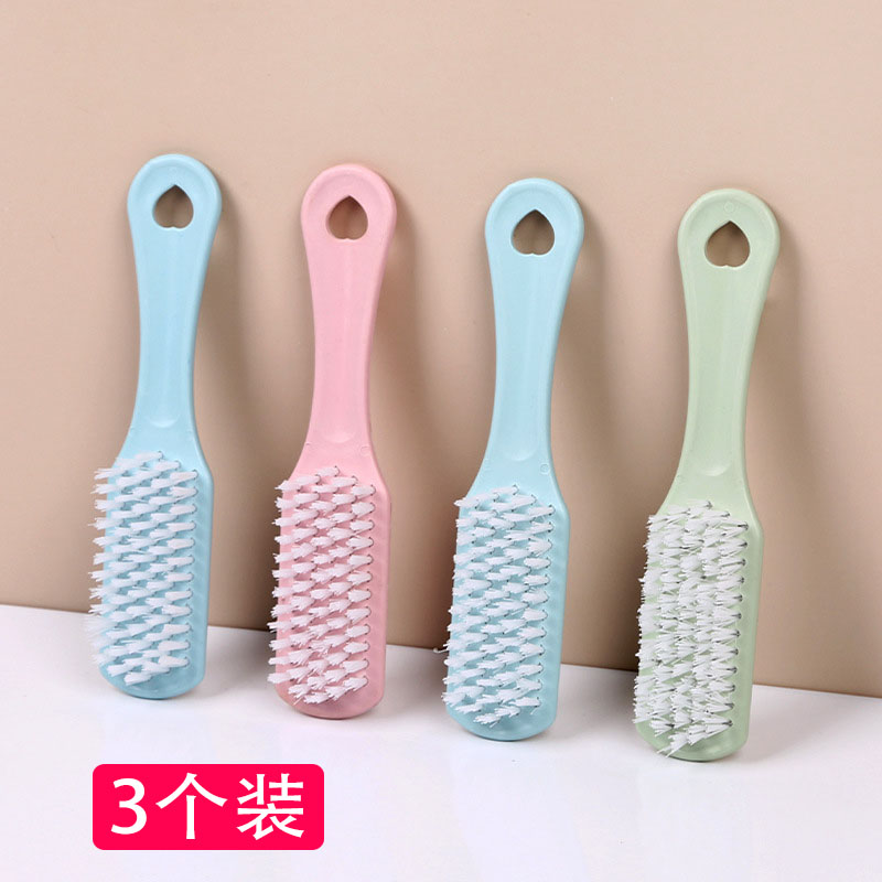 (3 clothes) Shoe brush with soft hairbrush Shoe shoes No Injury Shoes Long Handle Brush Multifunction Clean Shoe Brushed Plate Brush