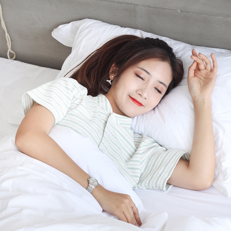 Pure Cotton Monolayer Sleep Warm Keeping Thin shoulder periarthritis Shoulder Periarthritis cervical spine Shoulder Mpregnant Lady Lady Cotton Short Sleeve Men and women