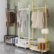 Movable Internet celebrity light luxury household indoor clothes drying rack
