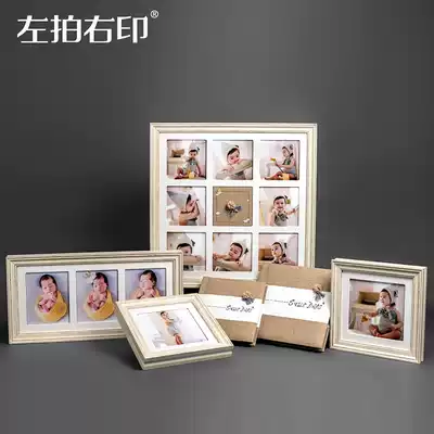 Photo studio children's baby book book making childhood high-end cloth commemorative book customized creative one-year photo album