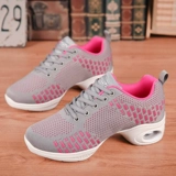 琪轩尔 Женская обувь Plaza Dance Four Seasons Four Seasons Металлическая спортивная обувь для взрослых в середине весеннего весеннего танцевального обуви