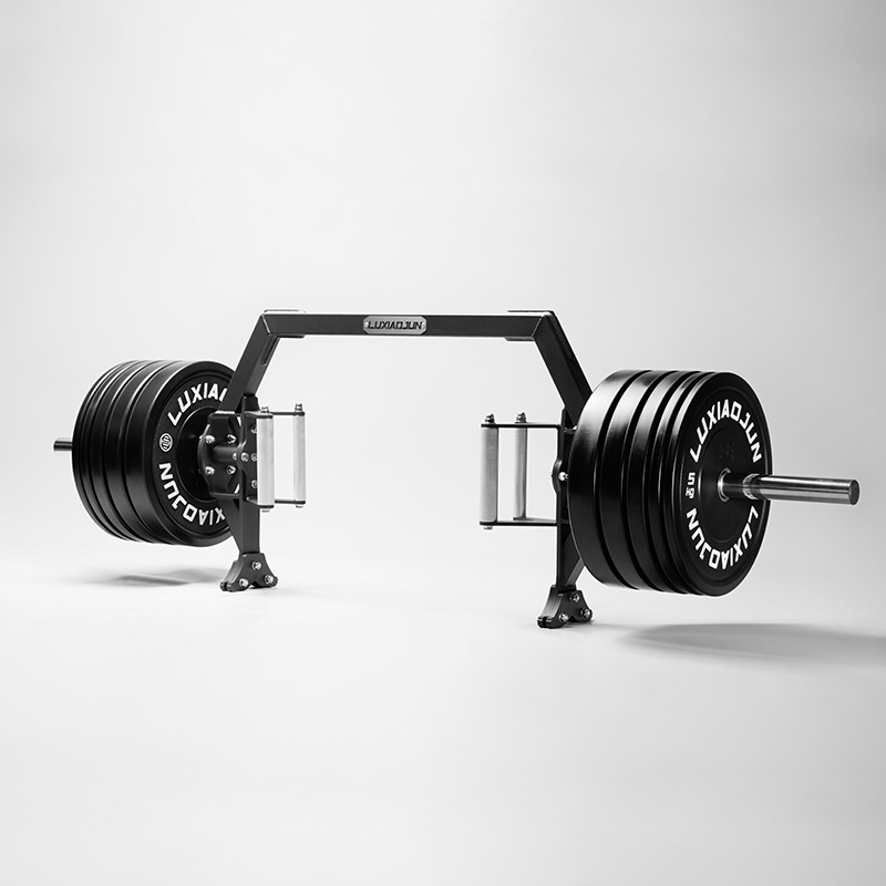 LUXIAOJUN Lv Xiaojun open squat hard pull open six-frame Olympic pole hex-sided frame barbell rod