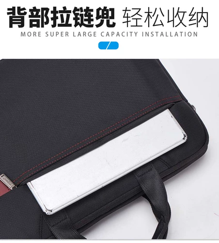 杰利 Портативный шоппер для папок с молнией, черная вместительная и большая сумка для файлов для документов, 2019, делается под заказ