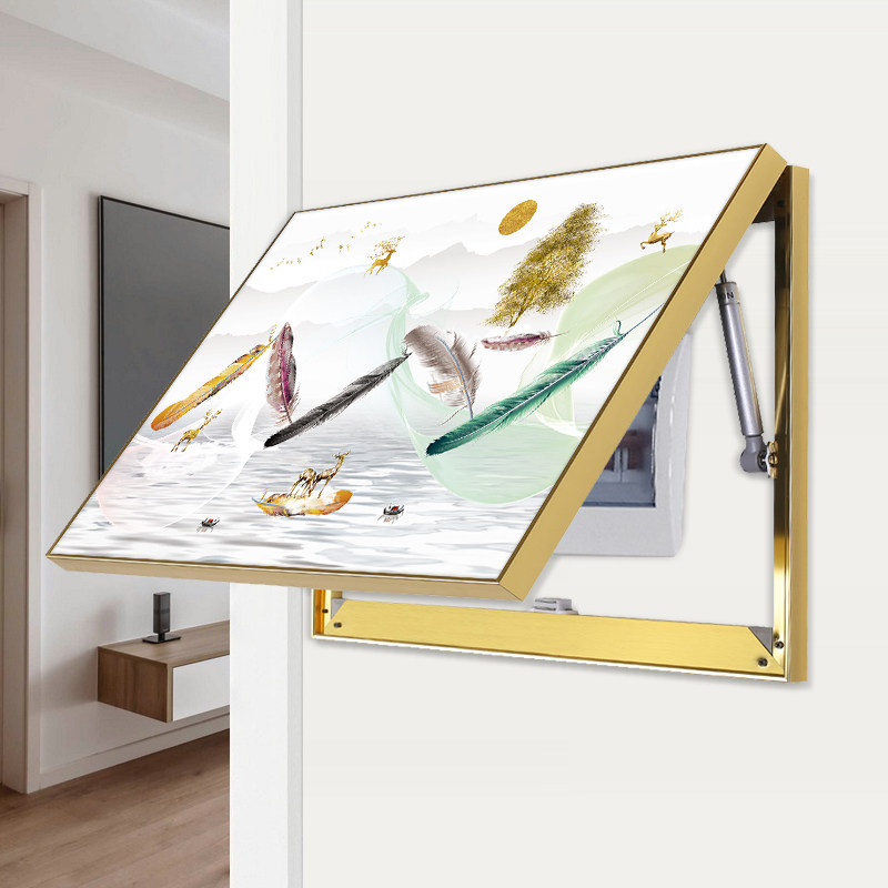 Electric meter box decoration painting distribution box light extravagant shelter stone to run murals living-room total switch brake box modern minima