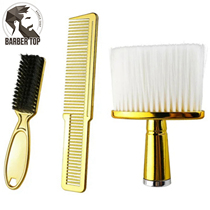 3PCS Hairdressing Soft Hair Cleaning Brush Comb Set Barber R