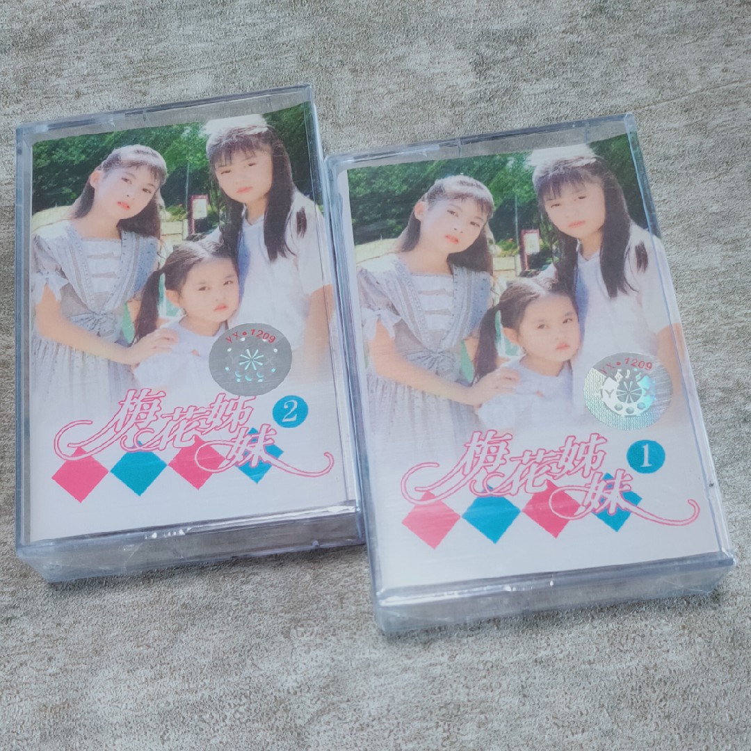 Hokkien Classic Old Songs Audio Tape Three Sisters Plum Blossoms Meteor Tears from the End of the World Mother's Tears Drops of Love Songs 2 Discs