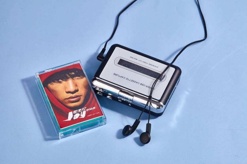 Nostalgic tape machine Walkman tape cassette tape stereo player tape JAY Jay album
