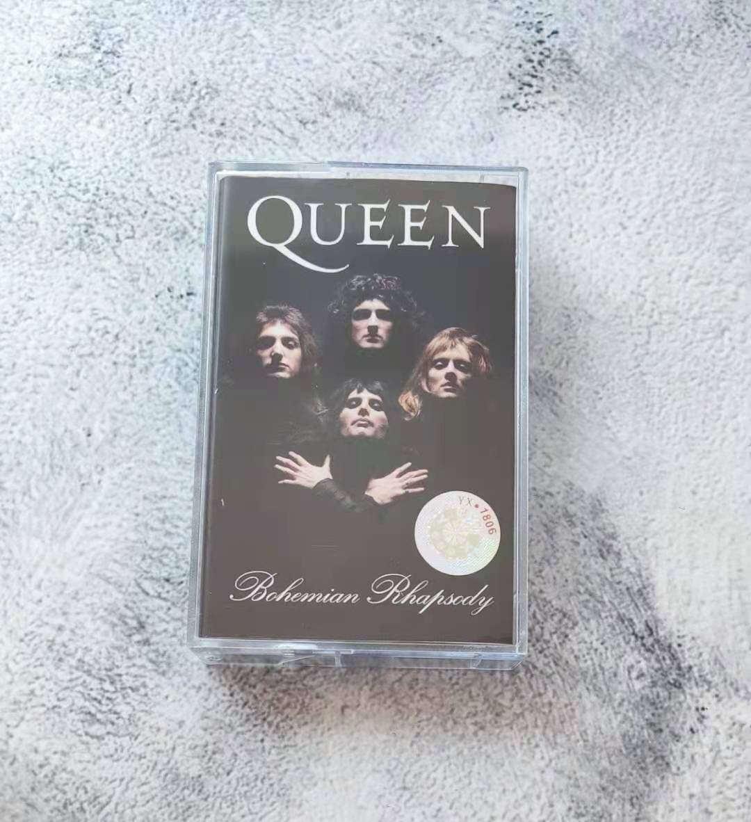 Tapes English song Rock songs Queen band queen brand new undetached and listened to tapes