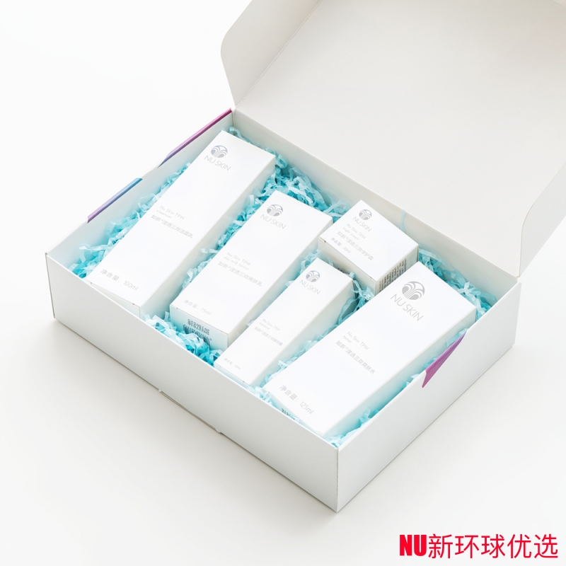 Domestic Ruxinying transparent three-effect essence dew skin rejuvenation milk toner repair cream cleansing milk crystal moisturizing mask translucent