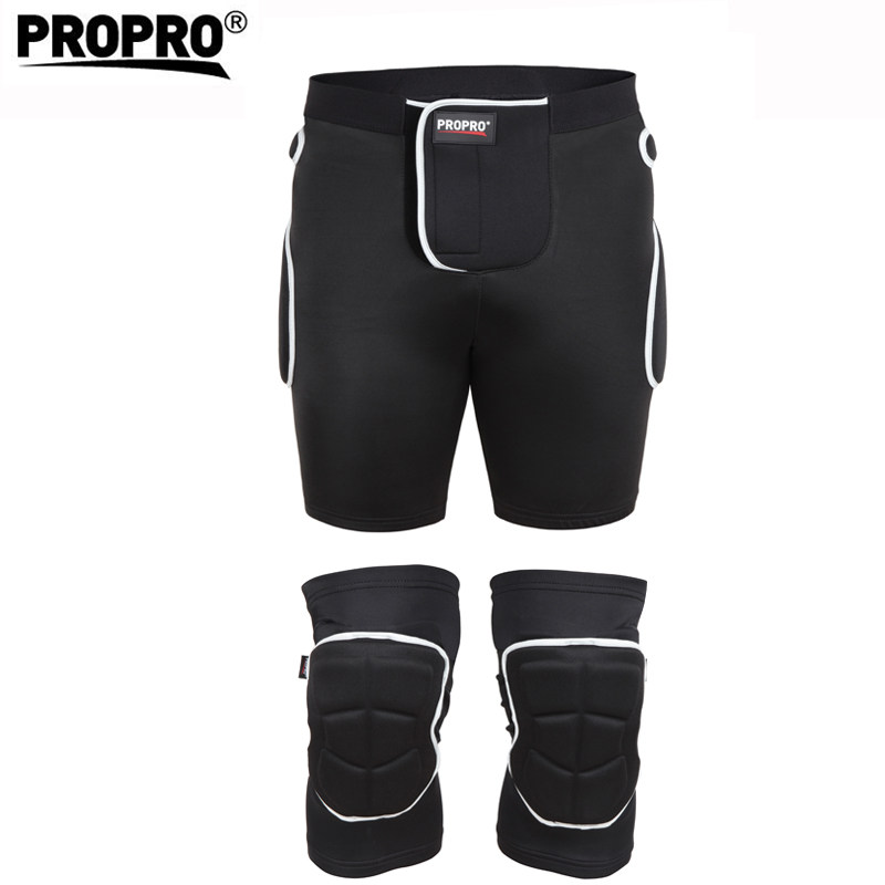 PROPRO ski protective gear single-board double-board hip and knee pad suit adult anti-fall pants men and women ski equipment
