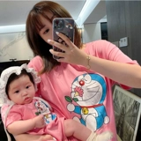 Детская хлопковая футболка, летняя одежда, популярно в интернете, семейный стиль, короткий рукав, в западном стиле