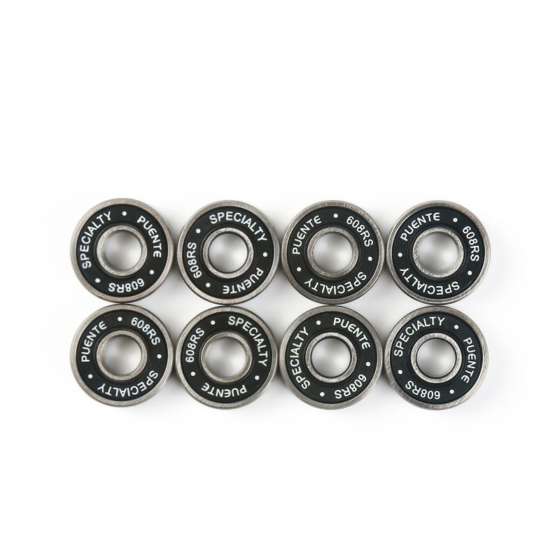 PUENTE Professional Skateboard Bearings Wear Resistant High Speed Silent Wheels Sliding Shoe Scooter Double Teething Board Universal