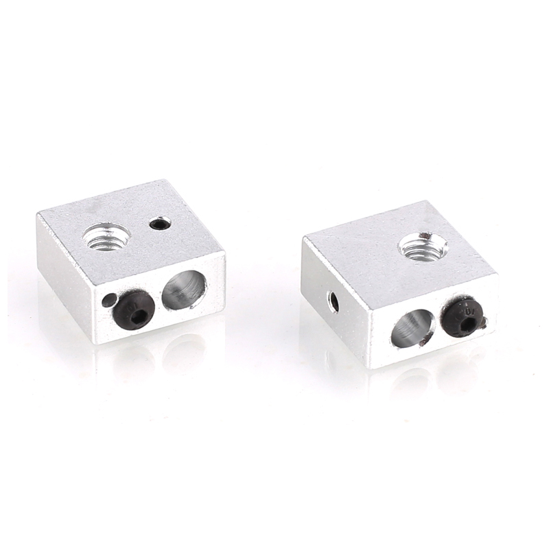 3D Printing Machine Accessories Heating Block Makerbot MK7 MK8 Special Nozzle Heating Aluminum Block 2010