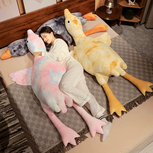 Плюшевая подушка, игрушка для сна, тряпичная кукла, популярно в интернете, утка