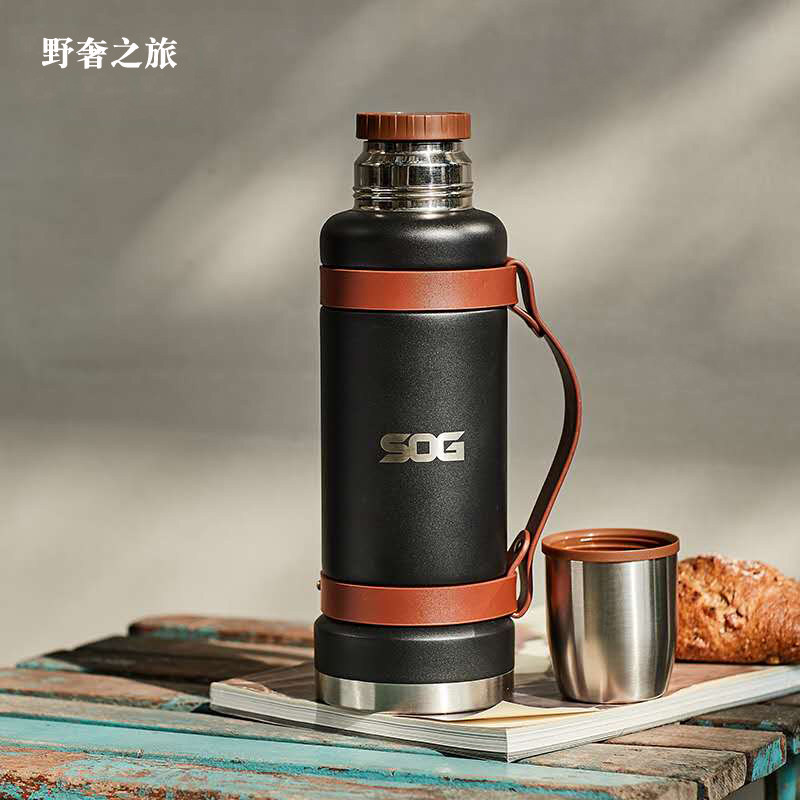 Wild Luxury Tour SOG 304 stainless steel outdoor sports travel drinking water jug thermos cup portable large capacity
