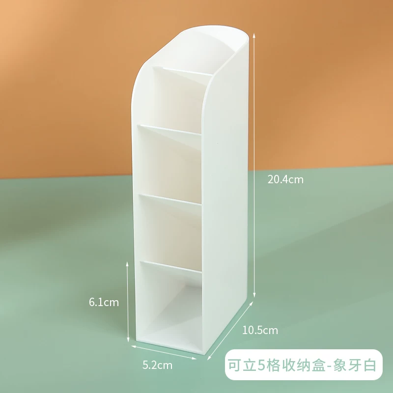Universal table creative storage box, plastic makeup box for office for boxes, storage system, stationery, capacious pens holder