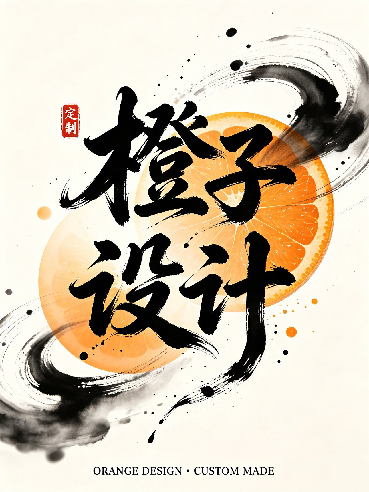 橙子平面设计的LOGO