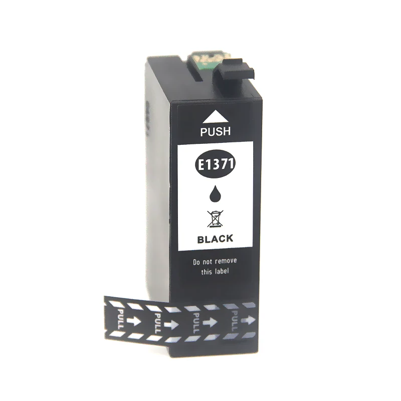 Epson, картридж, белый принтер, T137, T1371