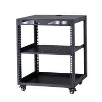 19-inch mobile open cabinet 6U9U microphone aviation amplifier audio rack equipment box mobile rack