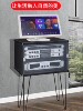 Danlaimeike Stage Ktv Audio and Video Equipment Amplifier Cabinet Mobile Karaoke Machine Wooden Amplifier Equipment Stand