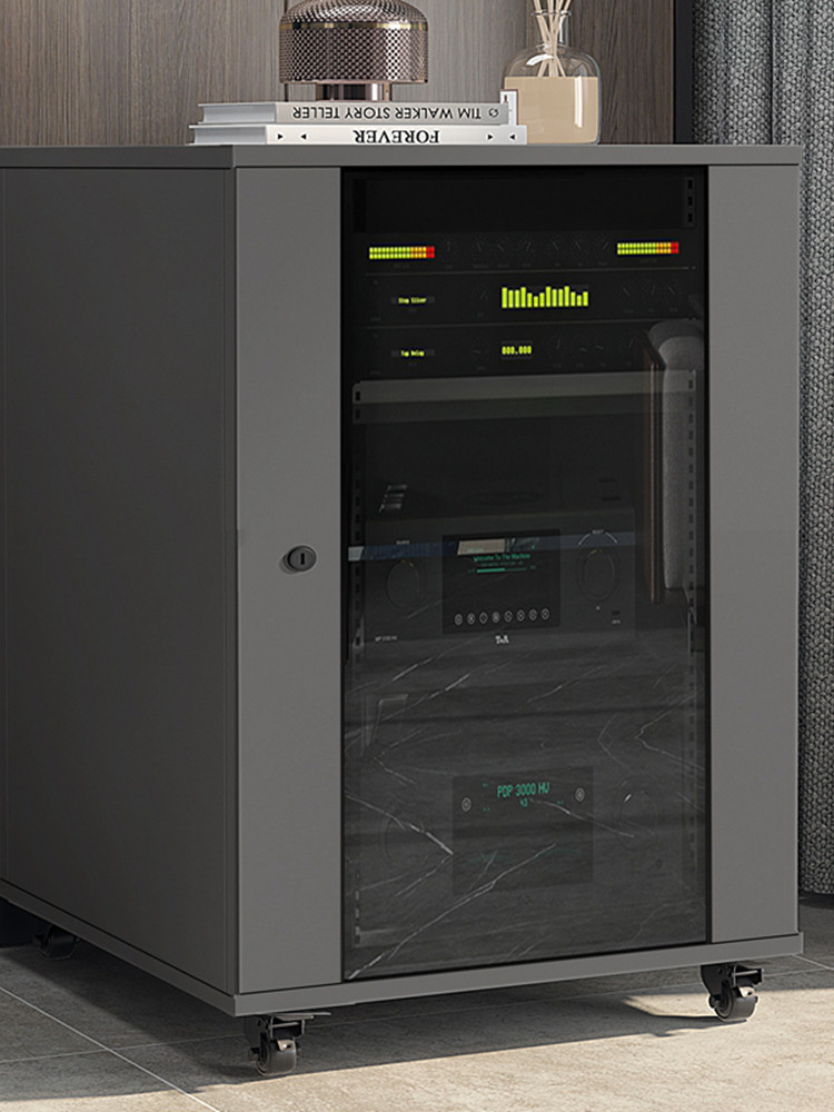 Danlaimeike Cinema Ktv Stage Audio-Visual Equipment Amplifier Cabinet Mobile Conference Room Aircraft Rack