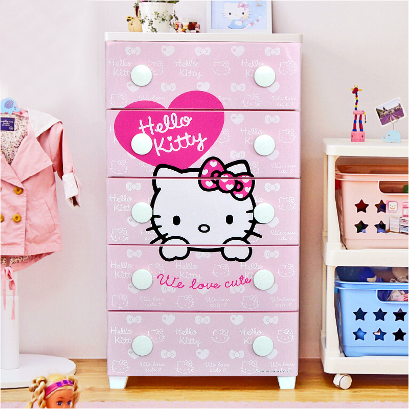 IRIS Japanese drawer storage cabinet Baby wardrobe Alice closed children's storage finishing chest of drawers