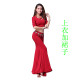 Belly dance thực hành quần áo nữ mới bắt đầu khiêu vũ đông hiệu suất sexy ra ngoài mặc 2020 mới bộ váy mùa xuân và mùa hè