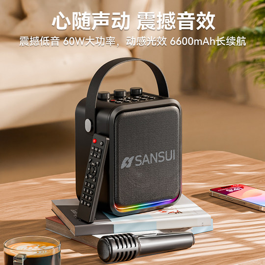 Shanshui portable speaker high power outdoor karaoke speaker