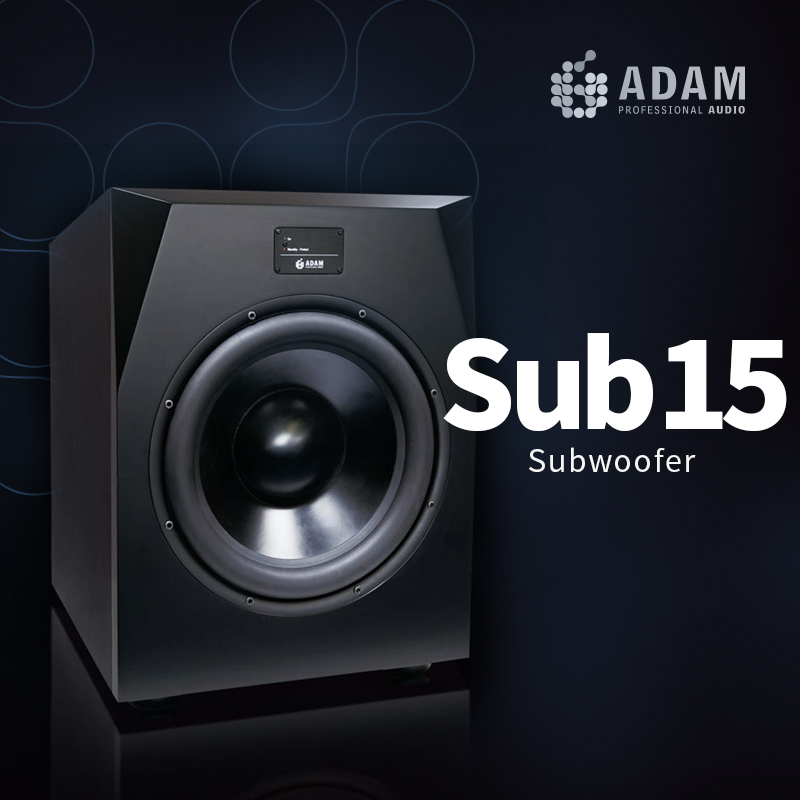ADAM Adam Subwoofer Series 15 inch SUB15 Recording studio active ultra-low tone listening speaker bass