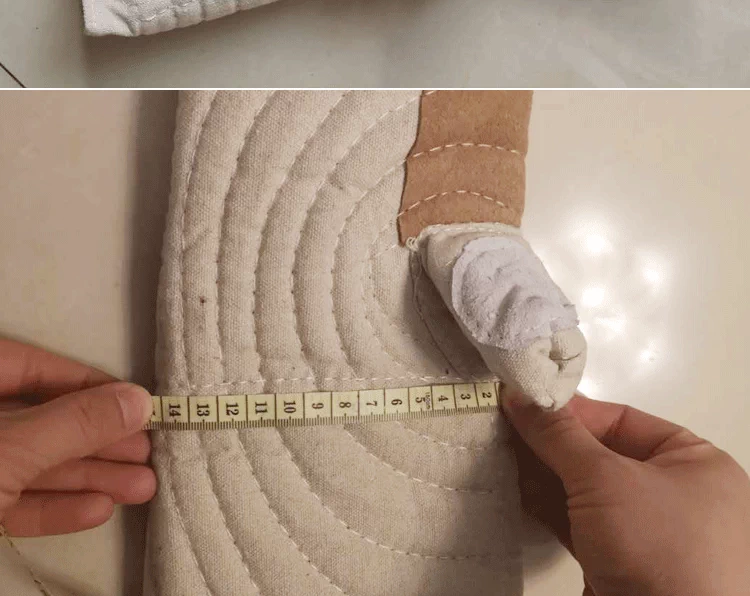 Găng tay cotton chịu nhiệt độ cao cực dài và dày có ngón tay bông ngột ngạt nhà máy thép thợ hàn găng tay bảo hộ lao động bảo hộ lao động chống bỏng bao tay hàn găng tay da hàn dài