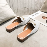 Тапочки, обувь, модные универсальные туфли, слайдеры, коллекция 2021, городской стиль, популярно в интернете