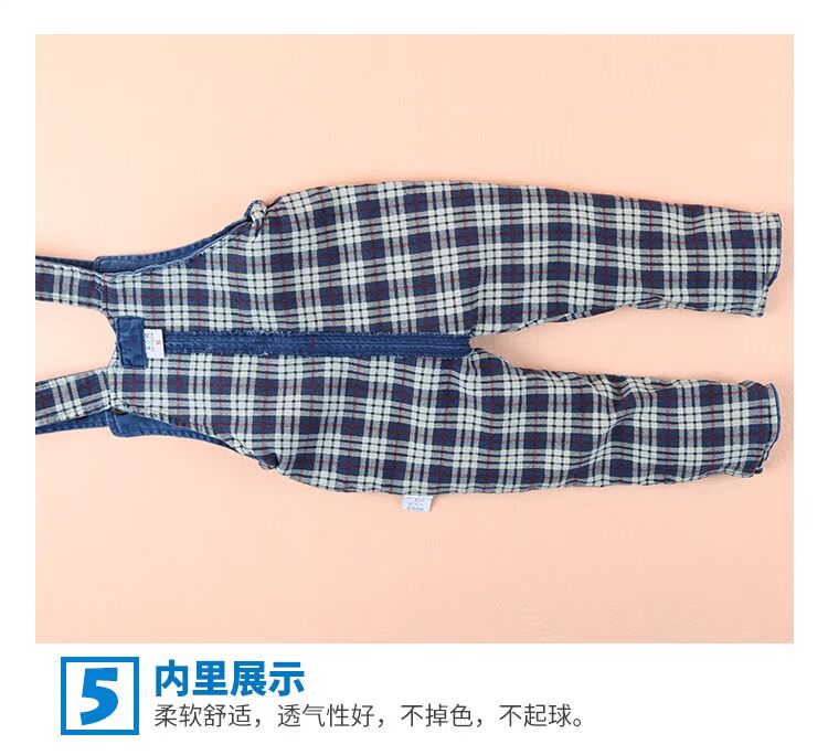 Quần lửng denim trẻ em đẹp cho mùa xuân và mùa thu tải kho báu nam nữ quần cotton đôi 0-1-2 tuổi phiên bản Hàn Quốc quan jean tre em