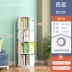 Giá sách xoay 360 độ tủ sách trẻ em cao từ trần đến sàn sách tranh lưới màu đỏ kệ sách đơn giản gia đình học sinh kệ đơn giản tủ trưng bày trang sức Kệ / Tủ trưng bày