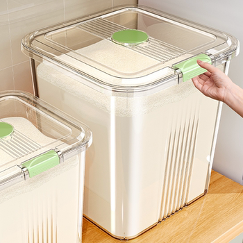 Flour Storage Tank, Sealed, Food-Grade, Household Use, 2026 New Model, Insect-Proof, Moisture-Proof, Special Container for Storing Rice and Flour