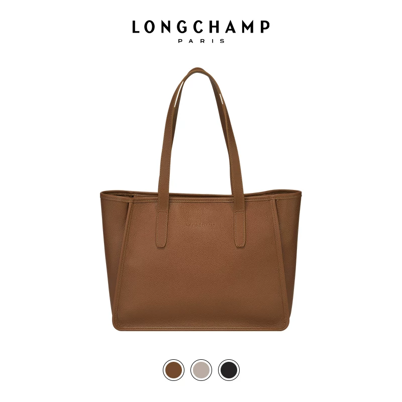 Портфель женский из коллекции Longchamp Exquisite Le Foulonne большой вместимости сумка