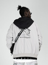 KILLWINNER pilot coach jacket mens tooling Tide brand loose hooded jacket national tide casual top